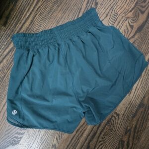 Lululemon Hotty Hot HR Shorts, 4, Storm Teal